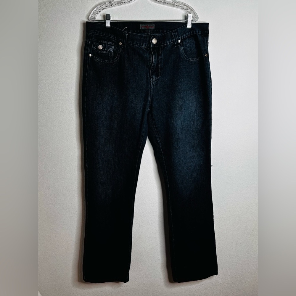 Swiss Cross Men’s Blue Jeans Straight Fit Leg Size 36X34